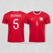 Camiseta Segunda Polonia Jugador Bednarek 2022