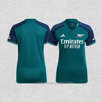 Camiseta Tercera Arsenal 23-24 Mujer