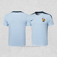 Camiseta de Entrenamiento Francia 24-25 Azul Claro