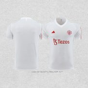 Camiseta de Entrenamiento Manchester United 23-24 Blanco