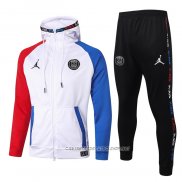 Chandal con Capucha del Paris Saint-Germain 2020-21 Nino Blanco