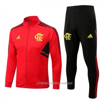 Chandal de Chaqueta del Flamengo 22-23 Rojo