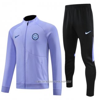 Chandal de Chaqueta del Inter Milan 23-24 Purpura