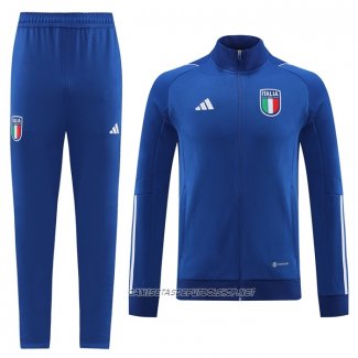 Chandal de Chaqueta del Italia 2022 Azul