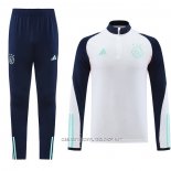 Chandal de Sudadera del Ajax 23-24 Blanco