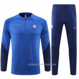 Chandal de Sudadera del Inter Milan 22-23 Azul