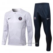 Chandal de Sudadera del Paris Saint-Germain 2022-23 Blanco