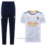 Chandal del Real Madrid 21-22 Manga Corta Blanco