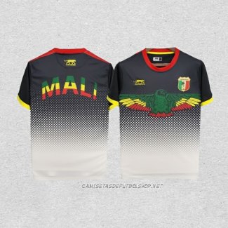 Tailandia Camiseta Mali 2022 Negro y Blanco