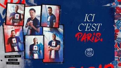 Camiseta Primera Paris Saint-Germain 22-23