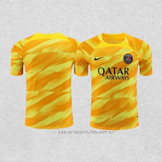 Camiseta Paris Saint-Germain Portero 23-24 Amarillo