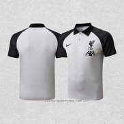 Camiseta Polo del Liverpool 22-23 Gris