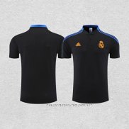 Camiseta Polo del Real Madrid 22-23 Negro y Azul