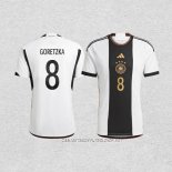 Camiseta Primera Alemania Jugador Goretzka 2022