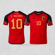 Camiseta Primera Belgica Jugador E.Hazard 2022