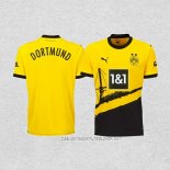 Camiseta Primera Borussia Dortmund 23-24 Mujer