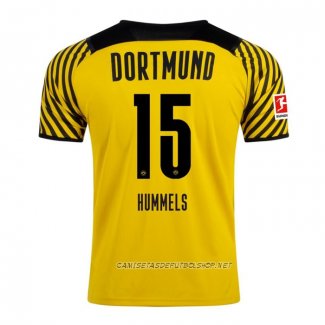 Camiseta Primera Borussia Dortmund Jugador Hummels 21-22
