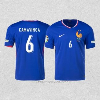 Camiseta Primera Francia Jugador Camavinga 2024