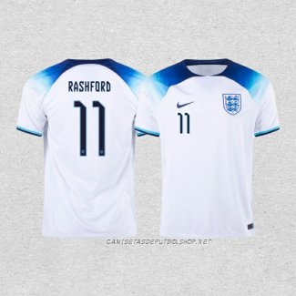 Camiseta Primera Inglaterra Jugador Rashford 2022