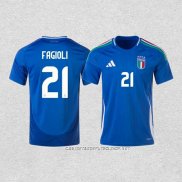 Camiseta Primera Italia Jugador Fagioli 24-25