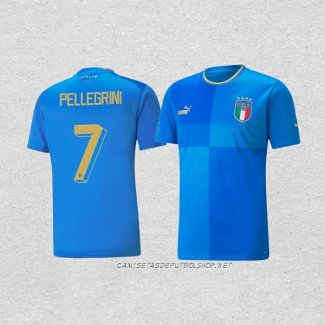 Camiseta Primera Italia Jugador Pellegrini 2022