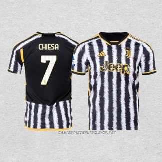 Camiseta Primera Juventus Jugador Chiesa 23-24