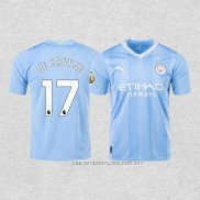 Camiseta Primera Manchester City Jugador De Bruyne 23-24