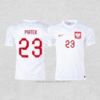 Camiseta Primera Polonia Jugador Piatek 2022