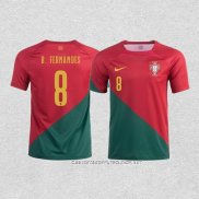 Camiseta Primera Portugal Jugador B.Fernandes 2022