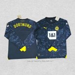 Camiseta Segunda Borussia Dortmund 23-24 Manga Larga