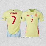 Camiseta Segunda Espana Jugador Morata 2024