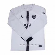 Camiseta Segunda Paris Saint-Germain 22-23 Manga Larga