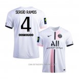 Camiseta Segunda Paris Saint-Germain Jugador Sergio Ramos 21-22
