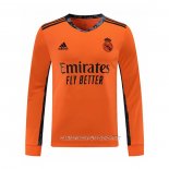 Camiseta Segunda Real Madrid Portero 20-21 Manga Larga