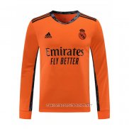 Camiseta Segunda Real Madrid Portero 20-21 Manga Larga