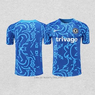 Camiseta de Entrenamiento Chelsea 22-23 Azul