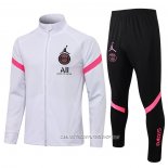 Chandal de Chaqueta del Paris Saint-Germain 21-22 Blanco