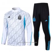 Chandal de Sudadera del Argentina 23-24 Nino Blanco