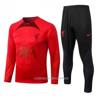 Chandal de Sudadera del Liverpool 22-23 Rojo