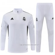 Chandal de Sudadera del Real Madrid 22-23 Blanco