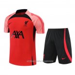 Chandal del Liverpool 22-23 Manga Corta Rojo - Pantalon Corto