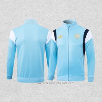 Chaqueta del Manchester City 23-24 Azul