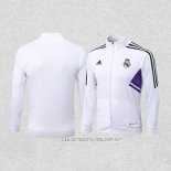 Chaqueta del Real Madrid 22-23 Blanco y Purpura
