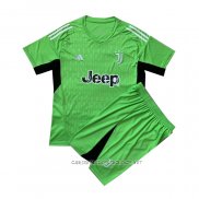 Camiseta Juventus Portero 23-24 Nino Verde