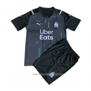 Camiseta Olympique Marsella Portero 21-22 Nino Negro