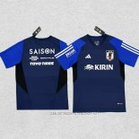 Camiseta Pre Partido del Japon 2023 Azul