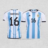 Camiseta Primera Argentina Jugador Martinez 2022