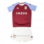 Camiseta Primera Aston Villa 20-21 Nino