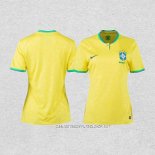 Camiseta Primera Brasil 2022 Mujer