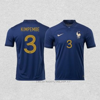 Camiseta Primera Francia Jugador Kimpembe 2022